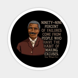 George Washington Carver Quote Gift for Black History Month Magnet